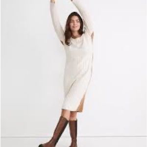 Madewell sweater dress NWT